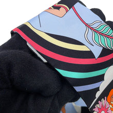 Load image into Gallery viewer, HERMES Twilly Flying Carres Volants Noir/Ciel/Multicolor Silk100%