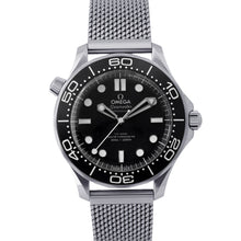 Load image into Gallery viewer, OMEGA Seamaster Diver 300M Co-Axial Master Chronometer 60th Anniversary Edition of the James Bond Film Stainless Steel210.30.42.20.03.002