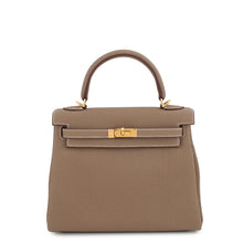 将图像加载到图库查看器中,HERMES Kelly Retourne Etoupe Togo Leather Size 25