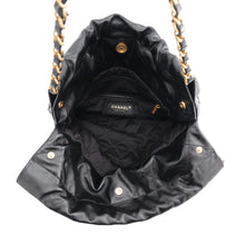 Load image into Gallery viewer, CHANEL CHANEL 22 Small Handbag BlackAS3260-B19059-94305 Shiny Calf Leather Size Small