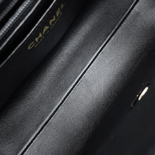 将图像加载到图库查看器中,CHANEL Matelasse Top Handle Flap Bag BlackAS4711 Caviar Leather Size Mini