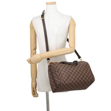 将图像加载到图库查看器中,LOUIS VUITTON Speedy Bandouliere RedN40590 Damier Ebene Canvas Size 30