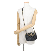 Load image into Gallery viewer, CHANEL Matelasse 2WayChainShoulder Bag BlackAS3475-B08852-94305 Lambskin Size Small