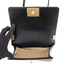 Load image into Gallery viewer, CHANEL Boy Chanel ChainShoulder Bag BlackA67085 Lambskin Size 20
