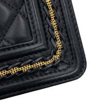 Load image into Gallery viewer, CHANEL Boy Chanel ChainShoulder Bag BlackA67085 Lambskin Size 20