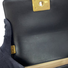 Load image into Gallery viewer, CHANEL Boy Chanel ChainShoulder Bag BlackA67085 Lambskin Size 20