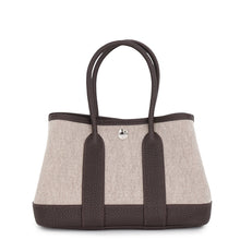 Load image into Gallery viewer, HERMES Neo Garden Blanc/Ecru Toile H Viking Negonda Leather Size 23
