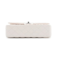 Load image into Gallery viewer, CHANEL Matelasse W Flap ChainShoulder Bag WhiteA01112 Caviar Leather Size 25