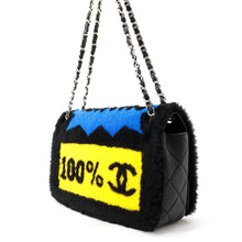 Load image into Gallery viewer, CHANEL No.5 Comic ChainShoulder Bag Black/MulticolorA92591-Y09227-C7218 Mouton Lambskin