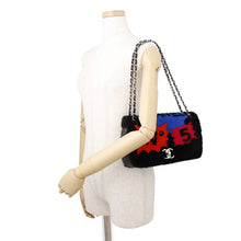 Load image into Gallery viewer, CHANEL No.5 Comic ChainShoulder Bag Black/MulticolorA92591-Y09227-C7218 Mouton Lambskin