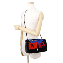 Load image into Gallery viewer, CHANEL No.5 Comic ChainShoulder Bag Black/MulticolorA92591-Y09227-C7218 Mouton Lambskin