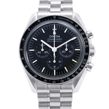 将图像加载到图库查看器中,OMEGA Speedmaster Moonwatch Professional W42mm Stainless Steel Black Dial310.30.42.50.01.001