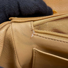 Load image into Gallery viewer, CHANEL Jumbo Matelasse ChainShoulder Bag BeigeA04412 Caviar Leather Size 30