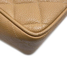 Load image into Gallery viewer, CHANEL Jumbo Matelasse ChainShoulder Bag BeigeA04412 Caviar Leather Size 30