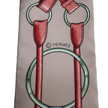 将图像加载到图库查看器中,HERMES Twilly Jumping JUMPING BeigeRose/view Rose/Blue Silk100%