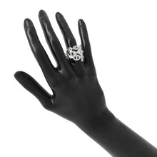 将图像加载到图库查看器中,HERMES Chaine d'Ancre Anchene Ring Size GM/53アンシェネリングGM SV925
