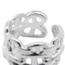 将图像加载到图库查看器中,HERMES Chaine d'Ancre Anchene Ring Size GM/53アンシェネリングGM SV925