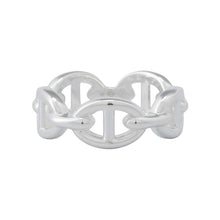 Load image into Gallery viewer, HERMES Chaine d'Ancre Anchene Ring Size PM/53 SV925