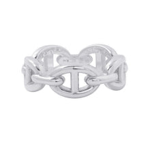 Load image into Gallery viewer, HERMES Chaine d'Ancre Anchene Ring Size PM/54 SV925