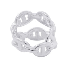 将图像加载到图库查看器中,HERMES Chaine d'Ancre Double Row Ring Size 48 SV925
