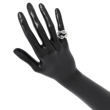 将图像加载到图库查看器中,HERMES Chaine d'Ancre Double Row Ring Size 48 SV925