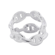 将图像加载到图库查看器中,HERMES Chaine d'Ancre Double Row Ring Size 54 SV925