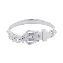 Load image into Gallery viewer, HERMES BoucleSellier Inflexible Bracelet Size GM/18 SV925