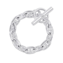 Load image into Gallery viewer, HERMES Chaine d'Ancre Bracelet 13 frames Size MM SV925