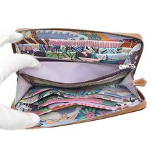 将图像加载到图库查看器中,HERMES Azap Long silk in Gold Epsom