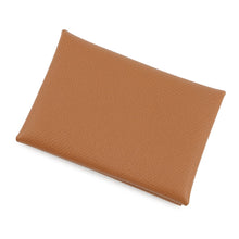 Load image into Gallery viewer, HERMES Calvi Duo Gold Epsom