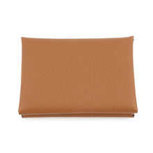 Load image into Gallery viewer, HERMES Calvi Duo Gold Epsom