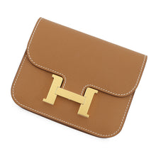 将图像加载到图库查看器中,HERMES Constance Slim Gold Epsom