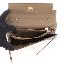 Load image into Gallery viewer, HERMES Kelly wallet long to go Etoupe Epsom
