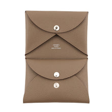 将图像加载到图库查看器中,HERMES Calvi Duo Etoupe Epsom