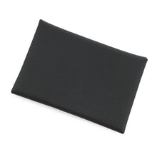 Load image into Gallery viewer, HERMES Calvi Duo Black Epsom