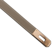 Load image into Gallery viewer, HERMES Kelly belt Size 18 Etoupe Epsom