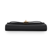 将图像加载到图库查看器中,HERMES Kelly wallet long to go Black Epsom