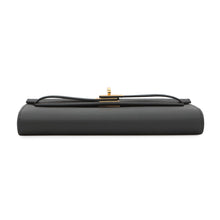 Load image into Gallery viewer, HERMES Kelly wallet long to go Black Epsom