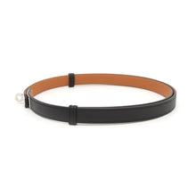 Load image into Gallery viewer, HERMES Kelly Belt Size 18 Black Epsom
