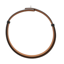 将图像加载到图库查看器中,HERMES Kelly Belt Size 18 Black Epsom