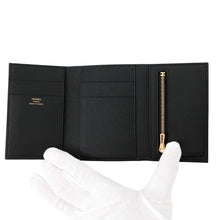 Load image into Gallery viewer, HERMES Bearn combine Black Epsom