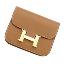 将图像加载到图库查看器中,HERMES Constance Slim Gold Evercolor