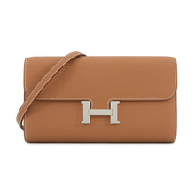 将图像加载到图库查看器中,HERMES Constance To Go Wallet GoldH080126CK37 37 GOLD Evercolor