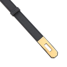 Load image into Gallery viewer, HERMES Belt Kelly Size 18 BlackH069853CC89 Epsom
