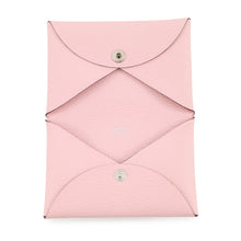 将图像加载到图库查看器中,HERMES Calvi Rose Sakura Chevre Myzore Goatskin