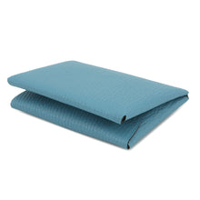 将图像加载到图库查看器中,HERMES Calvi Duo New Blue Jean Chevre Myzore Goatskin
