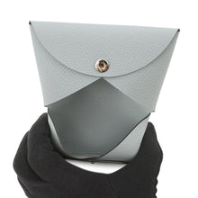 Load image into Gallery viewer, HERMES Calvi Blue Gacier Epsom