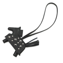 Load image into Gallery viewer, HERMES Rodeo Robeo Padlock Black Lambskin Size PM