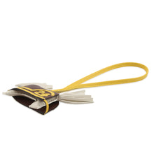 Load image into Gallery viewer, HERMES Rodeo Robeo 24 Craie/Terre/Jaune de Naples Lambskin Swift Leather Size PM