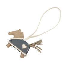 将图像加载到图库查看器中,HERMES Rodeo Loveo Cool Beige Marfa/Craie/Vert Mangrove Lambskin Swift Leather